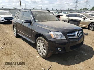 2010 Mercedes-Benz GLK 350 with VIN WDCGG8HB6AF408154, listed as a Copart auction lot 64627624 with 138,629 mi miles and Salvage Title. Bid and sale history available at DreamBid. Image 4.