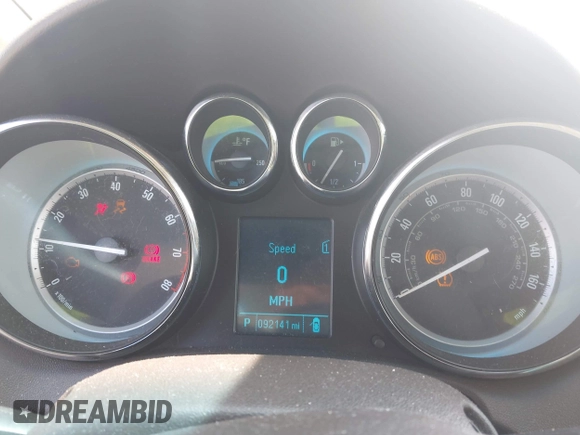 2013 Buick Verano Group with VIN 1G4PS5SK3D4217802, listed as a IAAI auction lot 42278975 with 92,141 mi miles and . Bid and sale history available at DreamBid. Image 7.