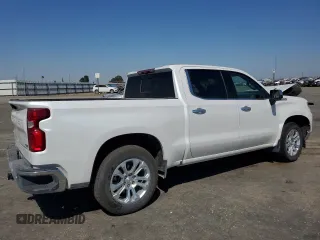 2023 Chevrolet Silverado 1500 LTZ with VIN 1GCUDGE86PZ318398, listed as a Copart auction lot 76702434 with 17,494 mi miles and Salvage Title. Bid and sale history available at carsss.com. Image 3.