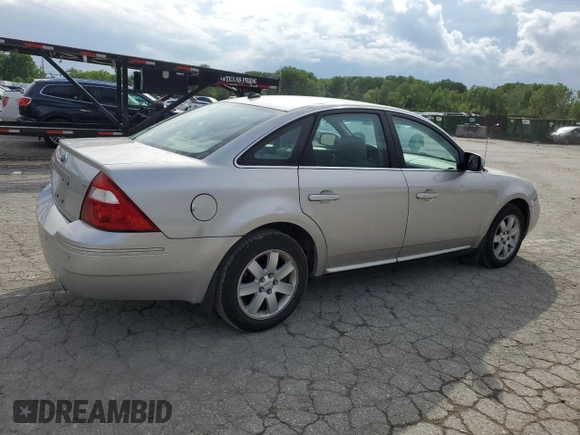 2007 Ford Five Hundred SEL z VIN 1FAHP27177G131104, wystawiony jako Copart lot #55451274 z przebiegiem 125 347 mil mil oraz Czysty tytuł • Clean title. Historia ofert i sprzedaży dostępna na DreamBid. Obrazek 3.