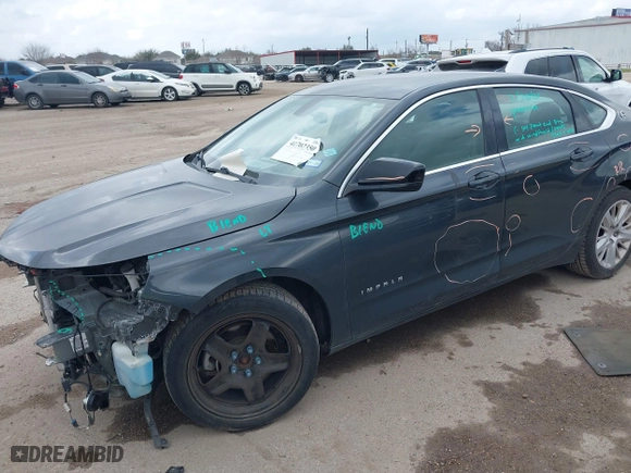 2014 Chevrolet Impala LS with VIN 2G11Y5SLXE9182295, listed as a IAAI auction lot 41702350 with 95,590 mi miles. Bid and sale history available at carsss.com. Image 18.