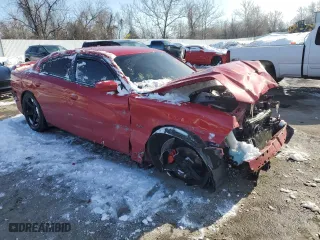 2012 Dodge Charger SRT8 with VIN 2C3CDXEJ4CH290176, listed as a Copart auction lot 41652585 with 97,254 mi miles and Salvage Title. Bid and sale history available at carsss.com. Image 4.