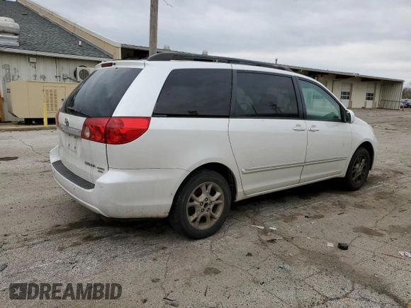 2006 Toyota Sienna XLE with VIN 5TDBA22C66S067409, listed as a Copart auction lot 53755415 with 263,248 mi miles and Clean Title. Bid and sale history available at carsss.com. Image 3.