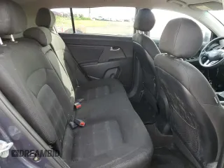 2012 Kia Sportage LX with VIN KNDPB3A20C7193384, listed as a Copart auction lot 63897595 with 308,479 mi miles and Salvage title. Bid and sale history available at DreamBid. Image 11.