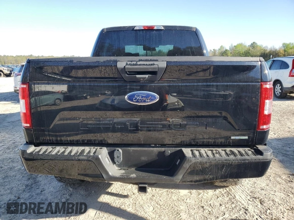2018 Ford F-150 XL with VIN 1FTEW1CPXJKF84609, listed as a Copart auction lot 50490395 with 107,725 mi miles and Salvage Title. Bid and sale history available at DreamBid. Image 6.