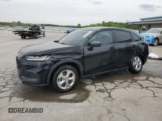 2023 Honda HR-V LX with VIN 3CZRZ1H31PM744421, listed as a Copart auction lot 55770295 with 24,168 mi miles and Salvage title. Bid and sale history available at DreamBid. Image 1.