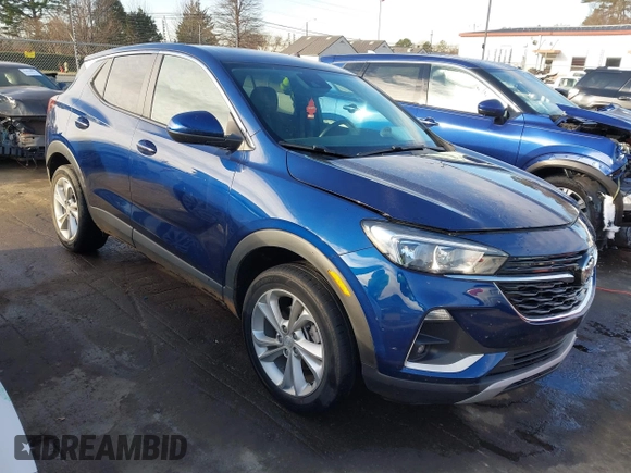 2023 Buick Encore GX Preferred with VIN KL4MMCSL9PB030833, listed as a IAAI auction lot 41237271 with 35,294 mi miles and . Bid and sale history available at DreamBid. Image 1.