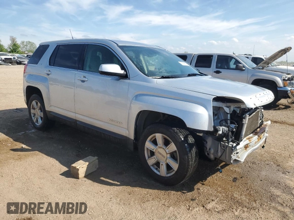2012 GMC Terrain SLE-1 z VIN 2GKALMEK1C6230904, wystawiony jako Copart lot #56646895 z przebiegiem 123 118 mil mil oraz Szkoda całkowita • Salvage title. Historia ofert i sprzedaży dostępna na DreamBid. Obrazek 4.