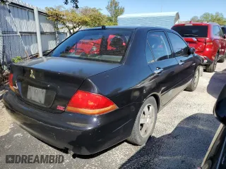 2006 Mitsubishi Lancer ES with VIN JA3AJ26E86U068501, listed as a Copart auction lot 43342174 with 146,621 mi miles and Salvage Title. Bid and sale history available at carsss.com. Image 2.
