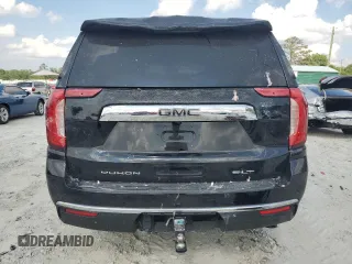 2021 GMC Yukon SLT with VIN 1GKS1BKD1MR436086, listed as a Copart auction lot 68531164 with 29,620 mi miles and Salvage Title. Bid and sale history available at carsss.com. Image 6.