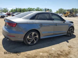 2020 Audi A3 Sedan S line Premium with VIN WAUBEGFF3LA102337, listed as a Copart auction lot 56557414 with 36,473 mi miles and Salvage Title. Bid and sale history available at carsss.com. Image 3.