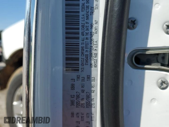 2018 Ram 1500 SLT с VIN 1C6RR7GG4JS307483, выставлен на аукционе Copart как лот 57833485 с пробегом 108 518 миль миль и Списание • Salvage title. История ставок и продаж доступна на DreamBid. Изображение 13.
