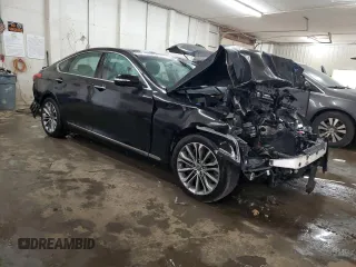 2016 Hyundai Genesis 3.8L with VIN KMHGN4JEXGU142212, listed as a Copart auction lot 70810524 with 115,912 mi miles and Salvage Title. Bid and sale history available at carsss.com. Image 4.
