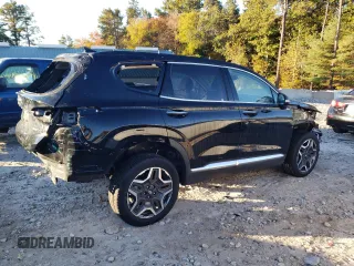 2023 Hyundai Santa Fe Hybrid Limited with VIN 5NMS5DA14PH023817, listed as a Copart auction lot 72625224 with 17,558 mi miles and Salvage Title. Bid and sale history available at carsss.com. Image 3.