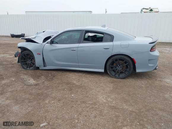 2020 Dodge Charger Scat Pack Widebody with VIN 2C3CDXGJ8LH216563, listed as a IAAI auction lot 41502637 with 1 mi miles. Bid and sale history available at carsss.com. Image 14.