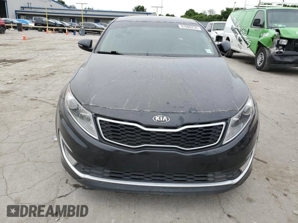 2013 Kia Optima Hybrid LX with VIN KNAGM4AD2D5060797, listed as a Copart auction lot 57006234 with 119,443 mi miles and Clean Title. Bid and sale history available at carsss.com. Image 5.