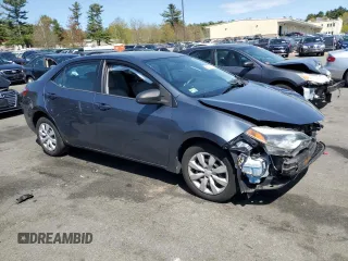 2014 Toyota Corolla L with VIN 2T1BURHE5EC143654, listed as a Copart auction lot 55558195 with 108,600 mi miles and Salvage title. Bid and sale history available at DreamBid. Image 4.