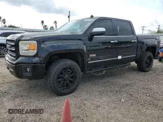 2014 GMC Sierra 1500 SLT with VIN 3GTU2VEC8EG257468, listed as a Copart auction lot 53951825 with 188,949 mi miles and Salvage title. Bid and sale history available at DreamBid. Image 1.