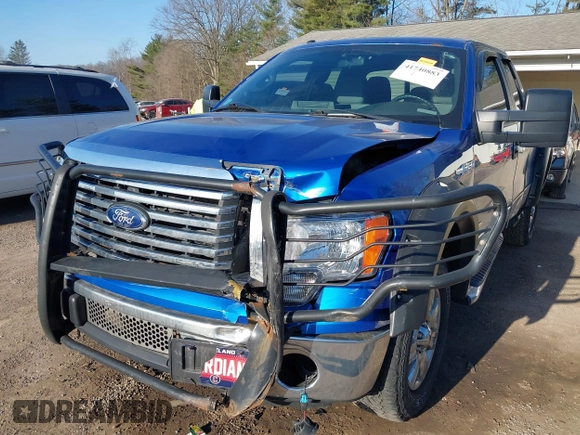 2012 Ford F-150 XL with VIN 1FTFX1ET0CFB70326, listed as a IAAI auction lot 41740883 with 224,926 mi miles. Bid and sale history available at carsss.com. Image 6.