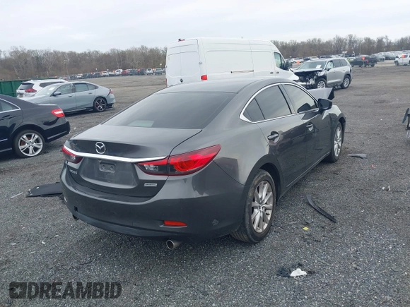 2017 Mazda 6 Sport with VIN JM1GL1U52H1120972, listed as a IAAI auction lot 41932496 with 86,206 mi miles. Bid and sale history available at carsss.com. Image 4.