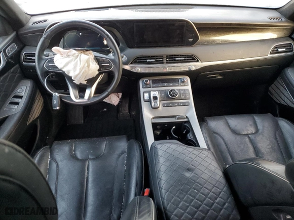 2022 Hyundai Palisade Ultimate Calligraphy with VIN KM8R5DHE5NU375880, listed as a Copart auction lot 87436684 with 71,724 mi miles and Salvage Title. Bid and sale history available at carsss.com. Image 8.