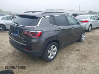 2019 Jeep Compass Latitude with VIN 3C4NJDBB8KT748588, listed as a IAAI auction lot 42224482 with 70,810 mi miles and . Bid and sale history available at DreamBid. Image 4.
