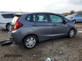 2015 Honda Fit LX with VIN 3HGGK5G53FM743153, listed as a Copart auction lot 50105065 with 146,281 mi miles and Salvage Title. Bid and sale history available at carsss.com. Image 3.