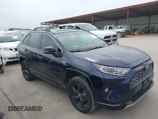 2021 Toyota RAV4 Hybrid XSE with VIN 4T3E6RFV7MU018007, listed as a IAAI auction lot 41876808 with 77,653 mi miles and . Bid and sale history available at DreamBid. Image 1.