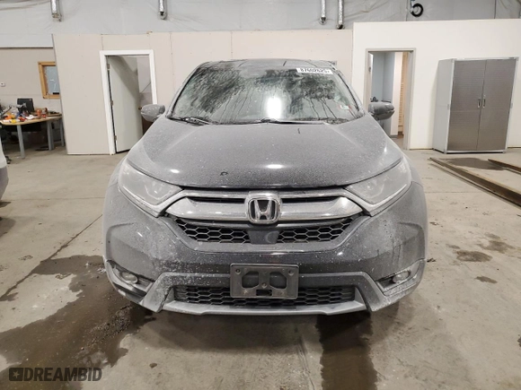 2019 Honda CR-V EX with VIN 2HKRW2H50KH626591, listed as a Copart auction lot 87602625 with 87,298 mi miles and Salvage Title. Bid and sale history available at carsss.com. Image 5.
