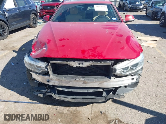 2015 BMW 4 Series 428i with VIN WBA3N3C57FK233391, listed as a IAAI auction lot 41260038 with 86,487 mi miles and . Bid and sale history available at DreamBid. Image 13.