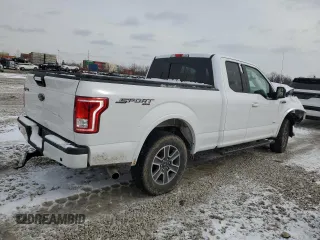 2016 Ford F-150 XLT with VIN 1FTFX1EG2GKF77712, listed as a Copart auction lot 45689545 with 211,303 mi miles and Salvage title. Bid and sale history available at DreamBid. Image 3.