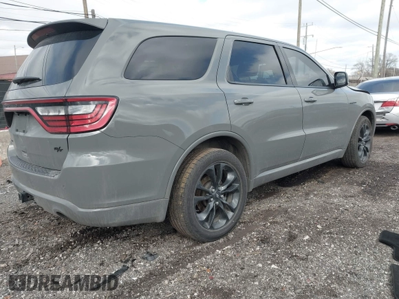 2021 Dodge Durango R/T with VIN 1C4SDJCTXMC759350, listed as a IAAI auction lot 41744877 with 85,839 mi miles and . Bid and sale history available at DreamBid. Image 4.