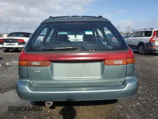 1995 Subaru Legacy L with VIN 4S3BK6358S6352272, listed as a Copart auction lot 46073325 with 211,502 mi miles and Salvage title. Bid and sale history available at DreamBid. Image 6.