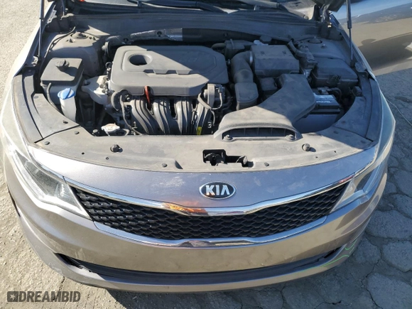 2017 Kia Optima LX with VIN 5XXGT4L32HG125966, listed as a Copart auction lot 44795095 with 75,571 mi miles and Salvage Title. Bid and sale history available at carsss.com. Image 11.