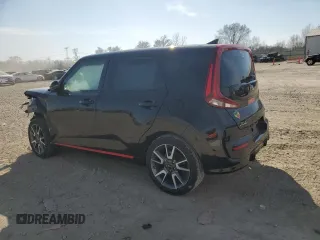 2021 Kia Soul Turbo with VIN KNDJ53AFXM7126597, listed as a Copart auction lot 48763885 with Not Provided miles and Salvage Title. Bid and sale history available at DreamBid. Image 2.
