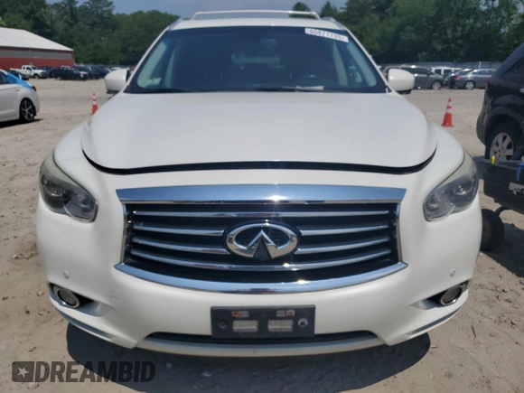 2014 Infiniti QX60 with VIN 5N1AL0MM0EC538966, listed as a Copart auction lot 60871735 with 99,479 mi miles and Salvage title. Bid and sale history available at DreamBid. Image 5.