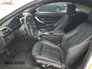 2017 BMW 4 Series 430i with VIN WBA4R7C37HK896333, listed as a Copart auction lot 88597215 with 114,500 mi miles and Salvage Title. Bid and sale history available at DreamBid. Image 7.