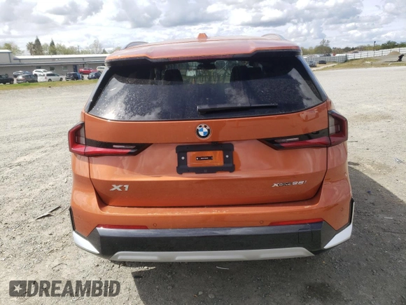 2025 BMW X1 xDrive28i with VIN WBX73EF03S5094250, listed as a Copart auction lot 51174465 with 51 mi miles and Salvage title. Bid and sale history available at DreamBid. Image 6.
