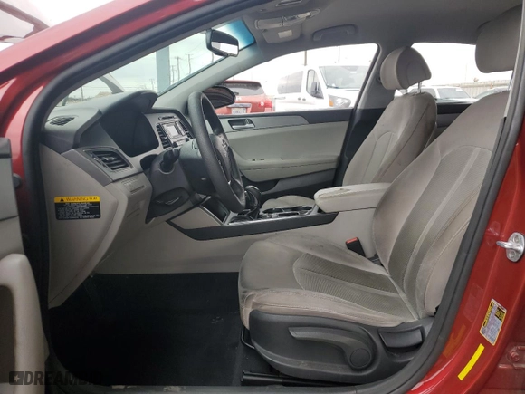 2015 Hyundai Sonata 2.4L SE with VIN 5NPE24AF0FH202469, listed as a Copart auction lot 43386605 with 0 mi miles and Salvage Title. Bid and sale history available at carsss.com. Image 7.