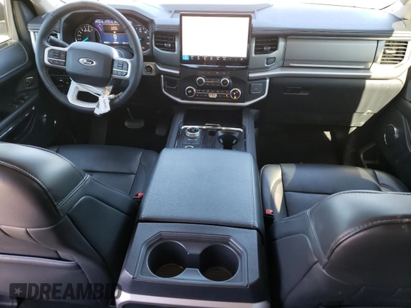 2024 Ford Expedition XLT with VIN 1FMJU1J85REA59527, listed as a Copart auction lot 46832645 with 13,065 mi miles and Salvage Title. Bid and sale history available at carsss.com. Image 8.