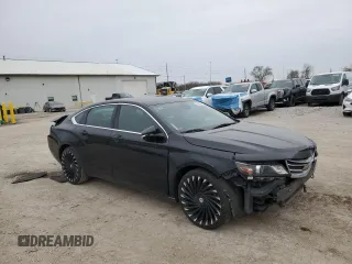 2015 Chevrolet Impala LT with VIN 2G1115SL6F9253806, listed as a Copart auction lot 55650595 with 136,910 mi miles and Salvage Title. Bid and sale history available at DreamBid. Image 4.