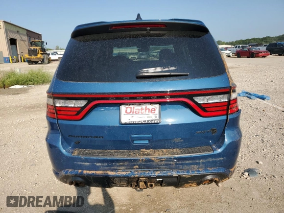 2024 Dodge Durango SRT Hellcat Premium с VIN 1C4SDJH97RC222388, выставлен на аукционе Copart как лот 62879794 с пробегом Не указан миль и Списание • Salvage title. История ставок и продаж доступна на DreamBid. Изображение 6.