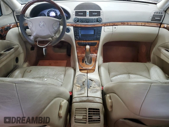 2003 Mercedes-Benz E-Class 3.2L with VIN WDBUF65J03A097069, listed as a Copart auction lot 66235744 with 168,623 mi miles and Clean Title. Bid and sale history available at carsss.com. Image 8.