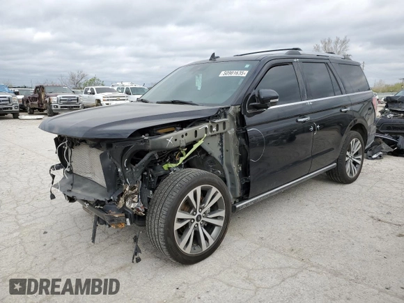 2020 Ford Expedition Limited with VIN 1FMJU2AT0LEA44015, listed as a Copart auction lot 50901635 with 58,425 mi miles and Salvage title. Bid and sale history available at DreamBid. Image 1.