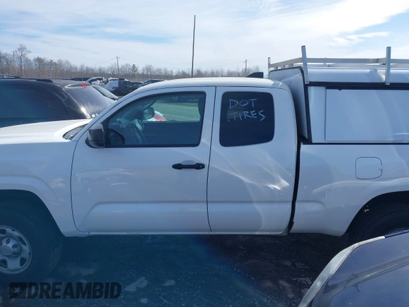 2021 Toyota Tacoma SR with VIN 3TYRX5GN6MT007673, listed as a IAAI auction lot 41691995 with 97,735 mi miles and . Bid and sale history available at DreamBid. Image 14.