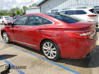 2012 Hyundai Azera с VIN KMHFH4JGXCA125233, выставлен на аукционе Copart как лот 56799975 с пробегом 117 774 миль миль и Списание • Salvage title. История ставок и продаж доступна на DreamBid. Изображение 2.