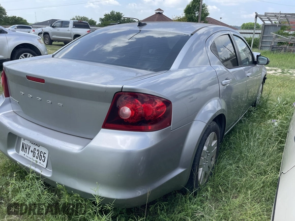 2014 Dodge Avenger SE with VIN 1C3CDZAB8EN149812, listed as a IAAI auction lot 42092082 with 126,244 mi miles and . Bid and sale history available at DreamBid. Image 4.