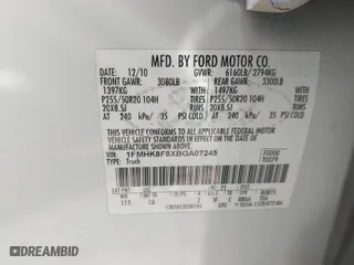 2011 Ford Explorer Limited with VIN 1FMHK8F8XBGA07245, listed as a IAAI auction lot 41914442 with 253,009 mi miles. Bid and sale history available at carsss.com. Image 9.