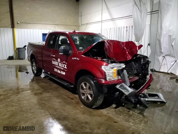 2018 Ford F-150 XL with VIN 1FTFX1E55JKD40475, listed as a Copart auction lot 79186224 with 80,003 mi miles and Salvage Title. Bid and sale history available at carsss.com. Image 13.