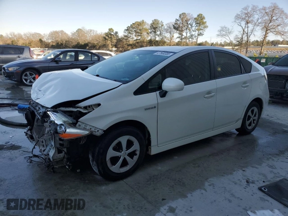 2015 Toyota Prius Four with VIN JTDKN3DU9F0473851, listed as a Copart auction lot 47569385 with 201,711 mi miles and Salvage Title. Bid and sale history available at carsss.com. Image 1.